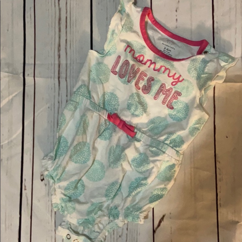 Baby girl onesie